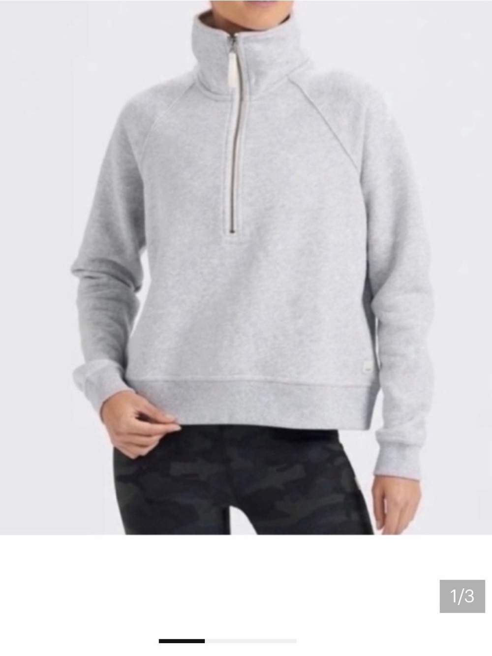Vuori Restore Zip Pullover Sweatshirt
